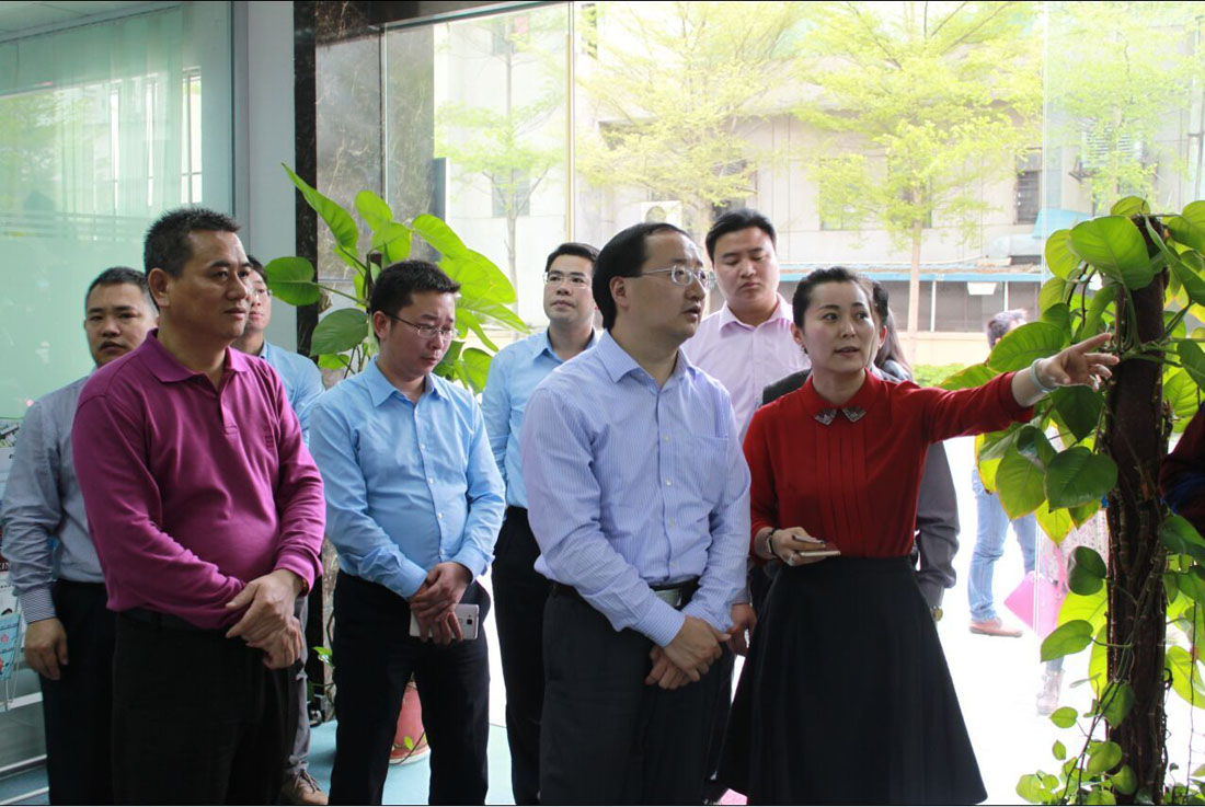 團省委副書記張志華一行蒞臨常平科技園參觀調(diào)研